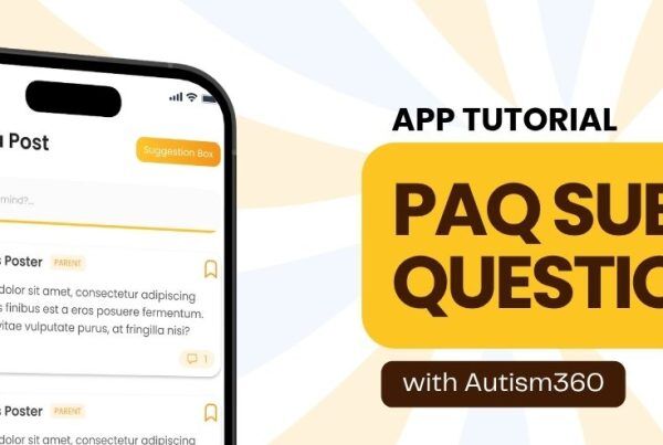 submit question ( Autism 360 App)